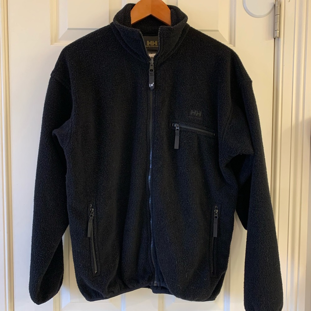 Helly Hansen Men’s Fleece Zip Up Jacket Sz S - Picture 1 of 4